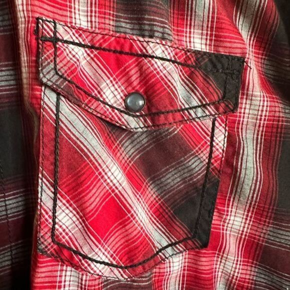 EUC - Burnside Men’s Peal Snap Western Shirt - Size XL - Picture 3 of 5